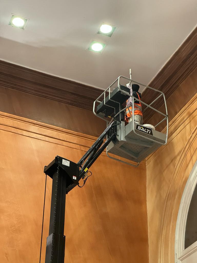 Chantier en hauteur